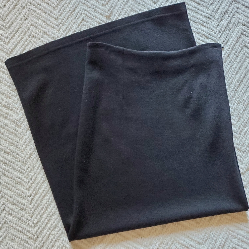 Vintage I.N.C. International Concepts Black Wool Maxi Skirt